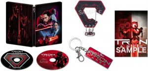 【Amazon.co.jp限定】トロン：アレス　４Ｋ ＵＨＤ ＋ ブルーレイ セット　スチールブック仕様　ロゴキーホルダー＆カラビナキーホルダー付コレクション　（A3ビジュアルシート付き） [Blu-ray]